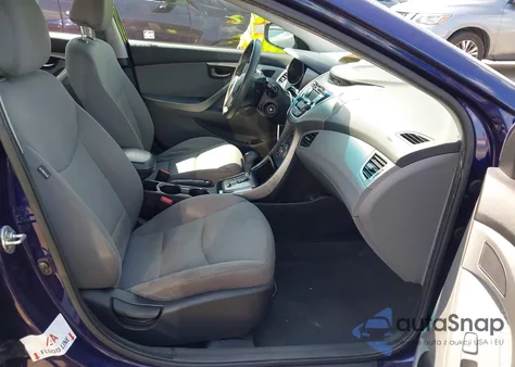 2013 Hyundai Elantra Gls из США, поврежденный, VIN 5NPDH4AE3DH273292